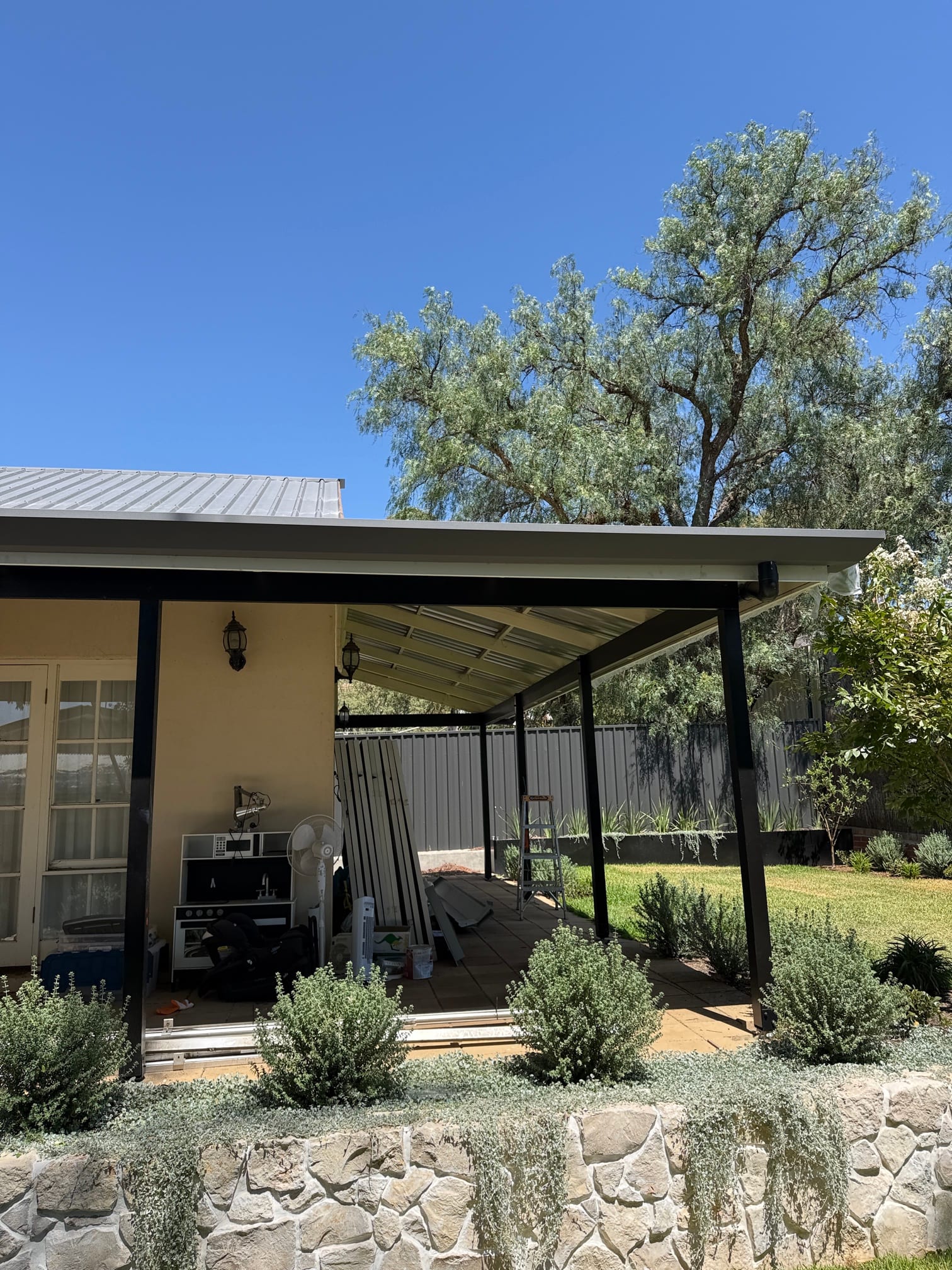 Completed Colorbond re-roof on a Torrens Park heritage home, Adelaide by Pro Roof and Gutter
